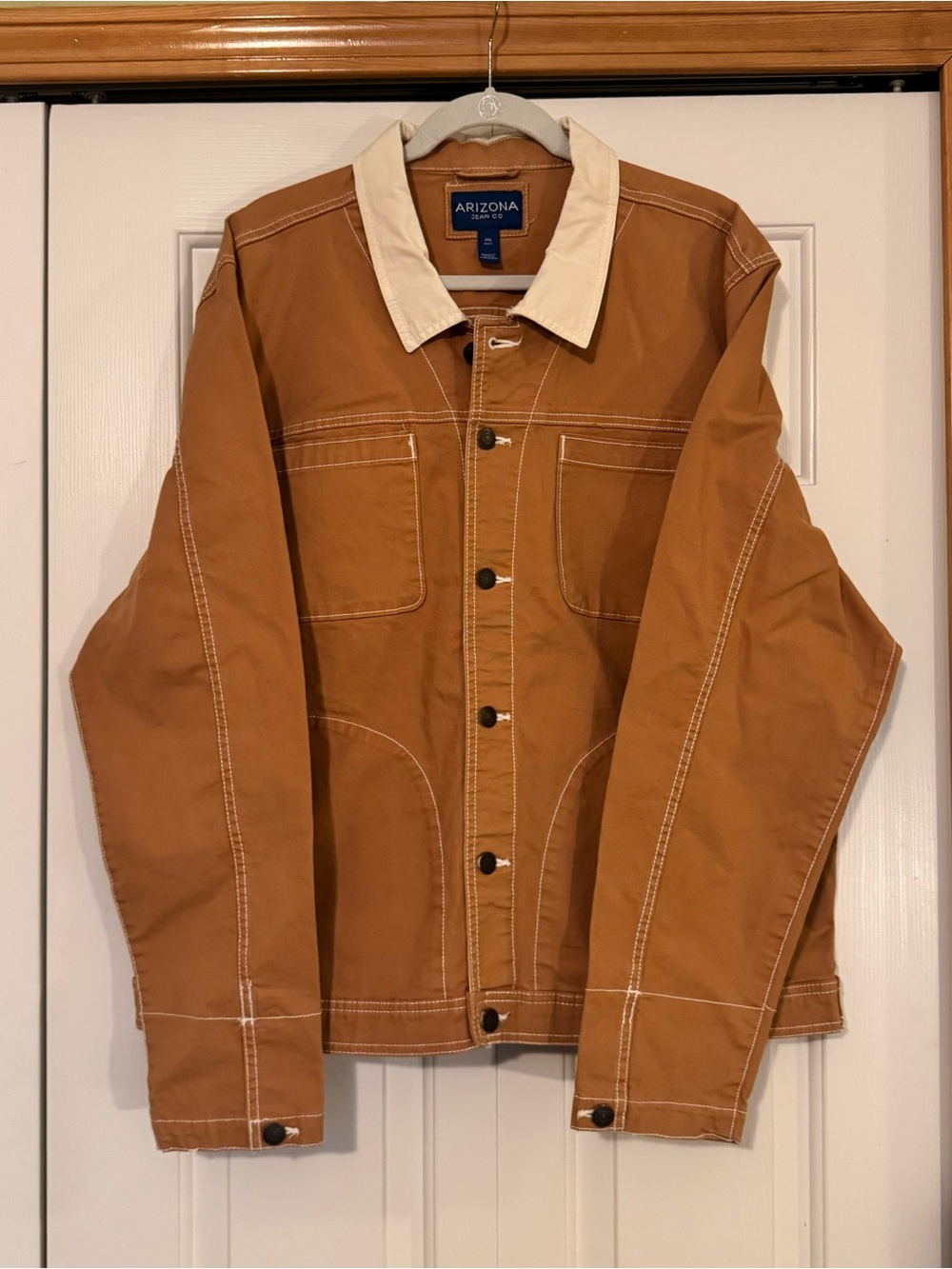 Arizona Chino twill utility chore jacket size XXL
